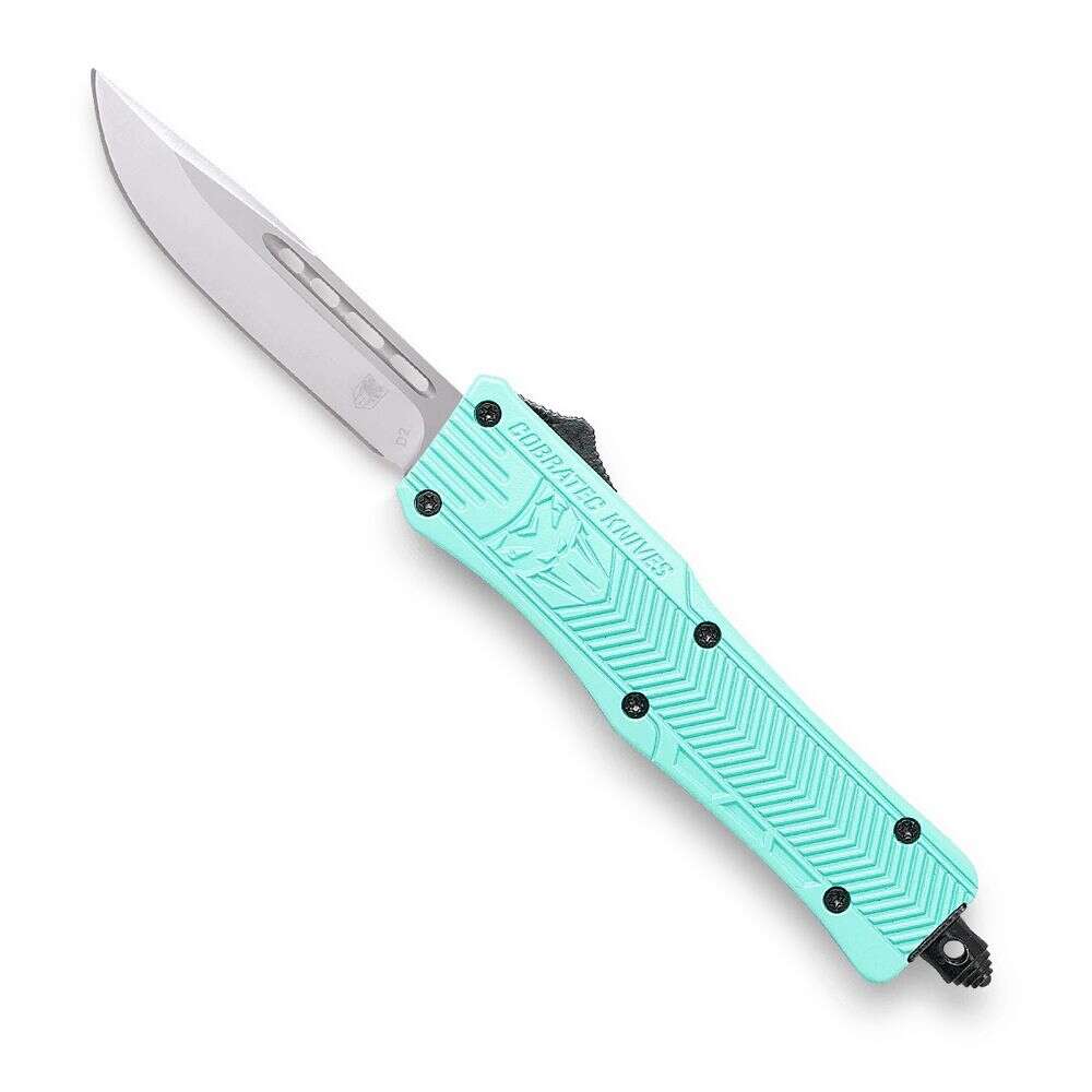 Knives Cobratec Knives 4.50" SMALL TIFFANY BLUE CTK-1 DROP NOT SERR • Model: 4.50"